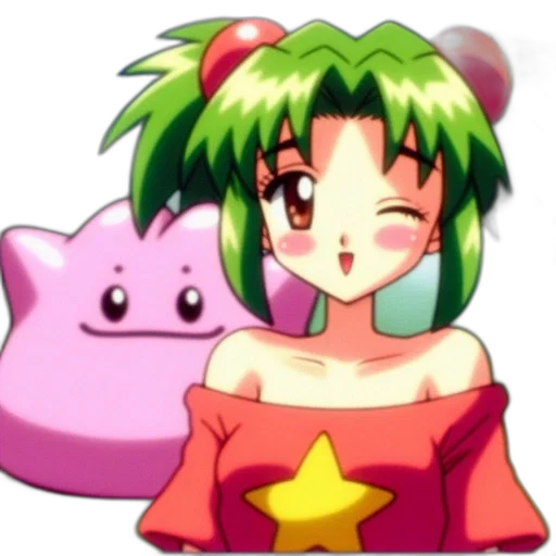 animal, anime, pixel art, concept art transparent PNG cut-out