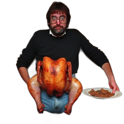 food, animal, creature, man transparent PNG cut-out