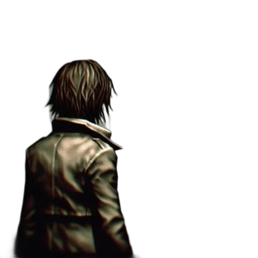 jacket, weapon, face, creature transparent PNG cut-out