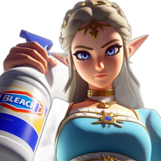 weapon, bottle, dress, crown transparent PNG cut-out