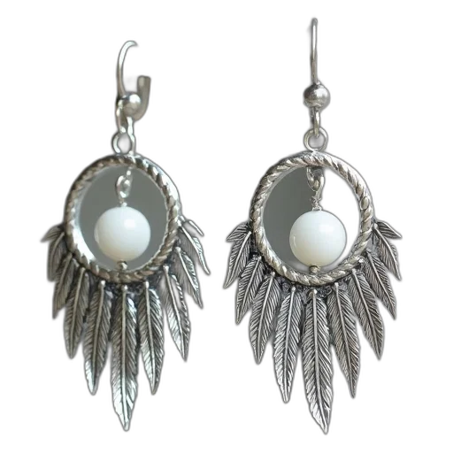 jewelry, pair, silver, hoop transparent PNG cut-out