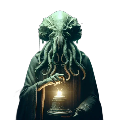 creature, mask, staff, concept art transparent PNG cut-out