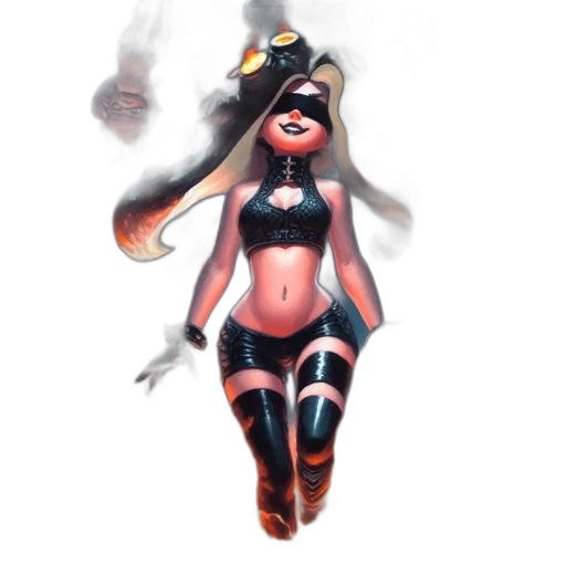 mask, staff, concept art, fantasy art transparent PNG cut-out