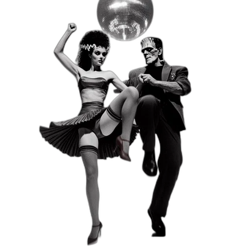 comic book art, woman, man, dressed transparent PNG cut-out