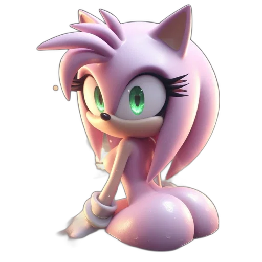 creature, animal, staff, 3d render transparent PNG cut-out