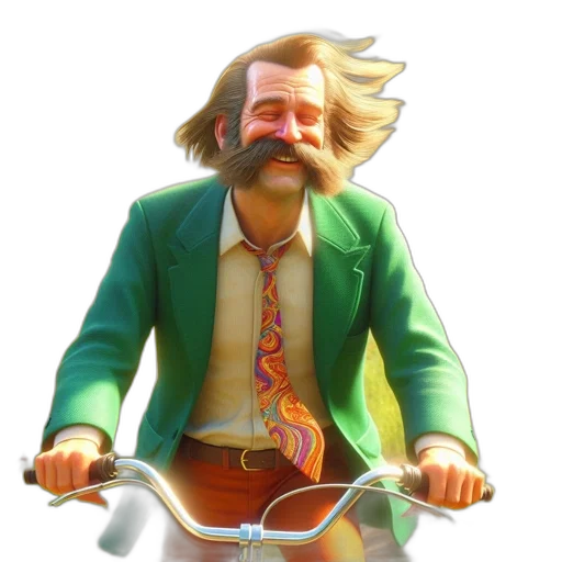 jacket, hair, face, concept art transparent PNG cut-out