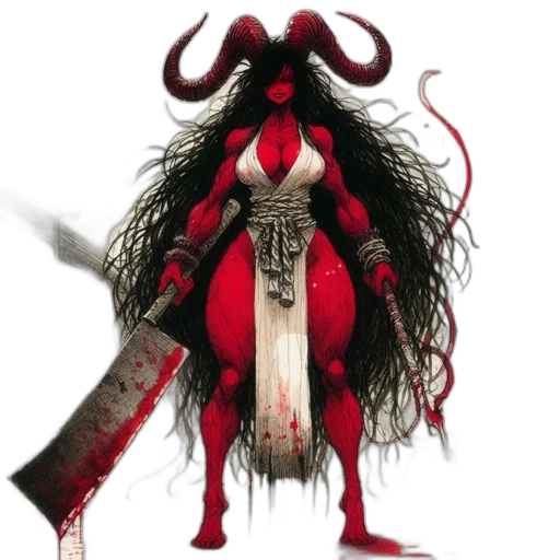 dragon, staff, mask, creature transparent PNG cut-out