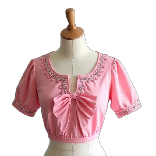 dress, mannequin, wearing, pink transparent PNG cut-out