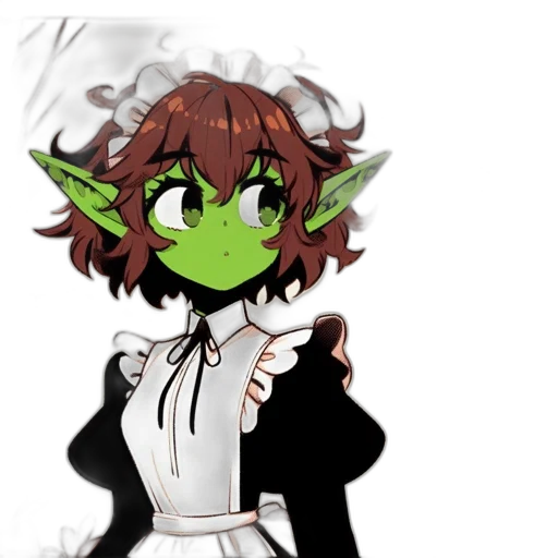 staff, mask, creature, face transparent PNG cut-out