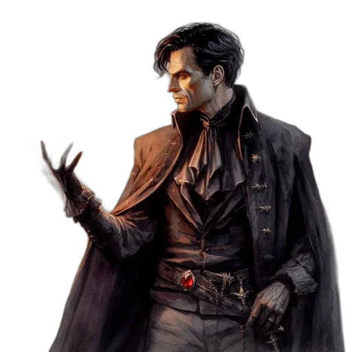 jacket, concept art, comic book art, fantasy art transparent PNG cut-out