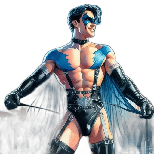 comic book art, concept art, fantasy art, cartoon transparent PNG cut-out