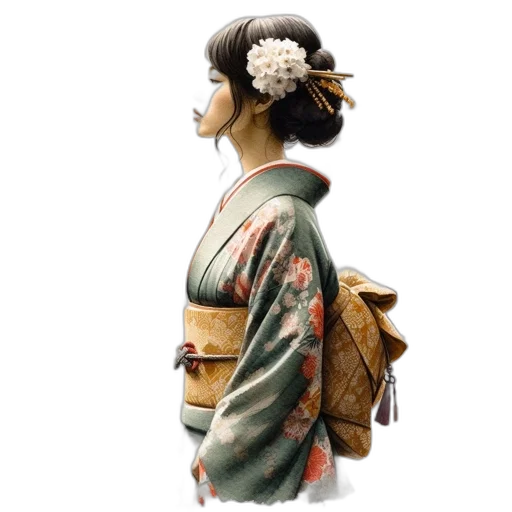 jacket, dress, jewelry, staff transparent PNG cut-out