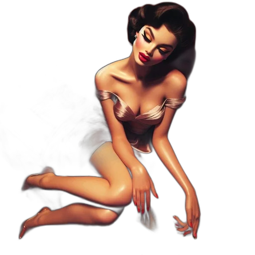 dress, photorealistic, concept art, pixel art transparent PNG cut-out