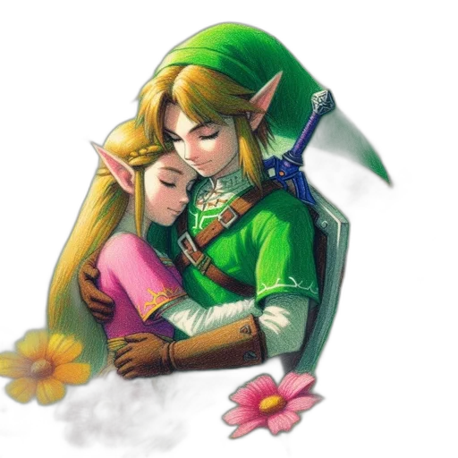 pixel art, fantasy art, concept art, watercolor transparent PNG cut-out