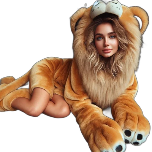 animal, creature, jacket, photorealistic transparent PNG cut-out