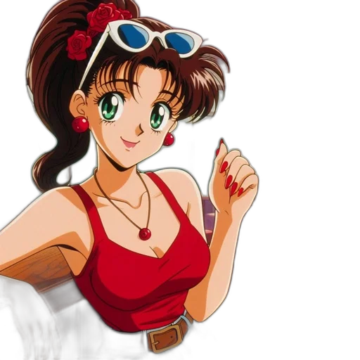 jewelry, dress, anime, cartoon transparent PNG cut-out