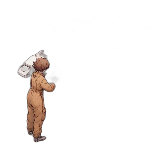 hat, staff, animal, creature transparent PNG cut-out