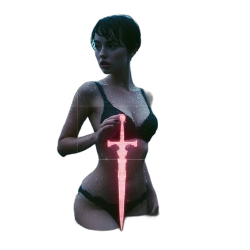 sword, weapon, staff, concept art transparent PNG cut-out