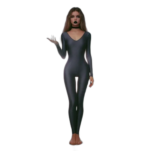 dress, creature, 3d render, concept art transparent PNG cut-out