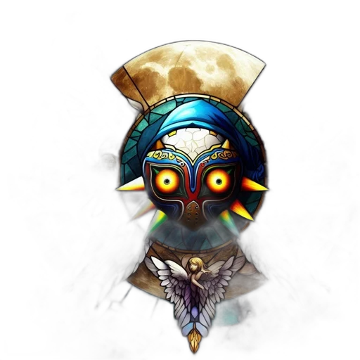mask, staff, robot, hat transparent PNG cut-out
