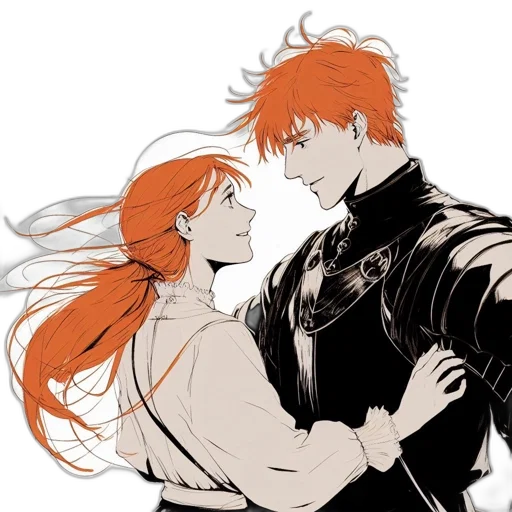 anime, comic book art, concept art, fantasy art transparent PNG cut-out