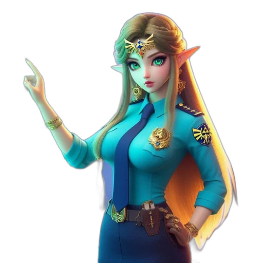 staff, crown, dress, weapon transparent PNG cut-out