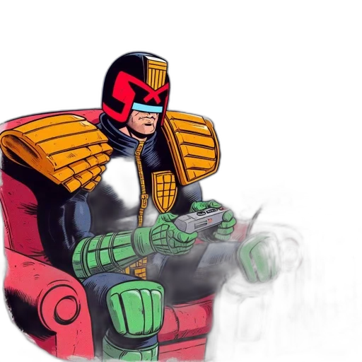 robot, weapon, concept art, comic book art transparent PNG cut-out