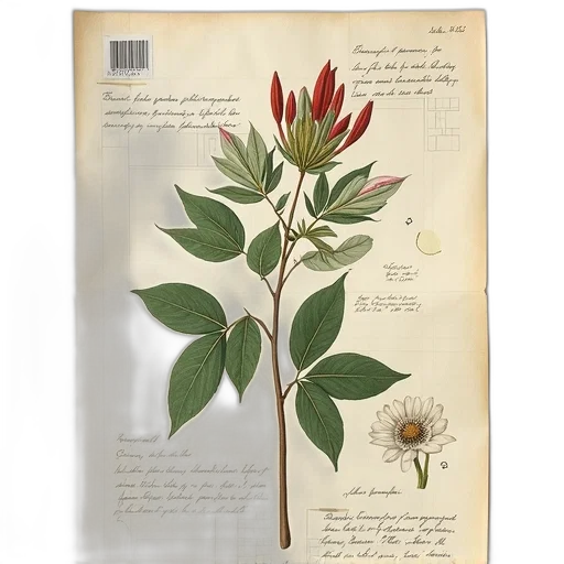 flower, concept art, botanical, illustration transparent PNG cut-out