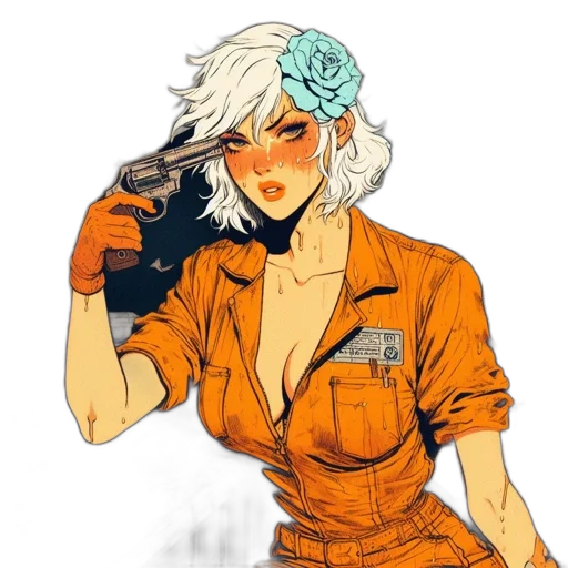 staff, jacket, weapon, hat transparent PNG cut-out