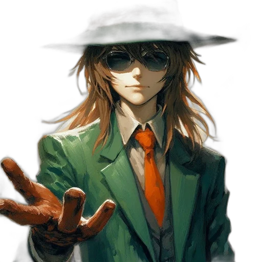 hat, jacket, mask, face transparent PNG cut-out