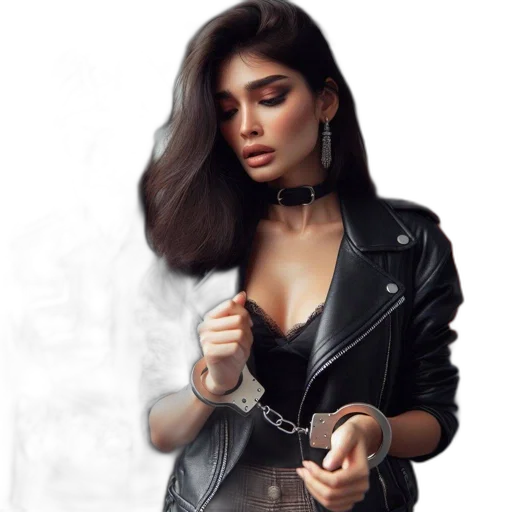 jacket, jewelry, hair, dress transparent PNG cut-out