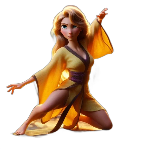 dress, fantasy art, concept art, 3d render transparent PNG cut-out