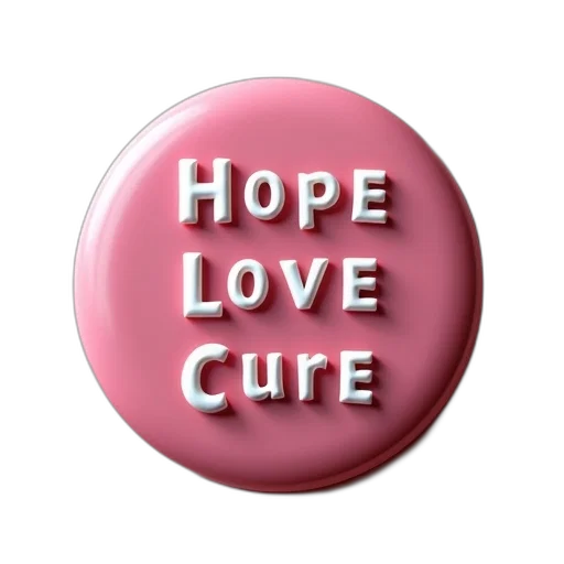 hope, love, cure, ovarcinoid transparent PNG cut-out