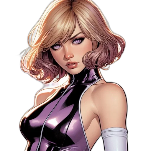 comic book art, concept art, fantasy art, cartoon transparent PNG cut-out