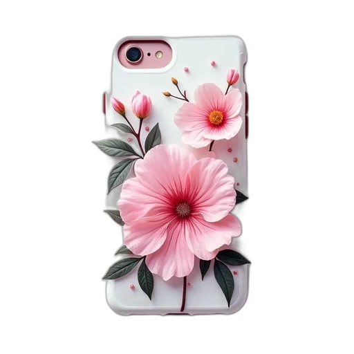 flower, photorealistic, close-up, smartphone transparent PNG cut-out
