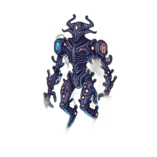 robot, creature, jewelry, weapon transparent PNG cut-out