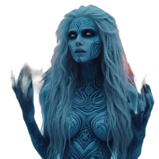 creature, mask, face, fantasy art transparent PNG cut-out