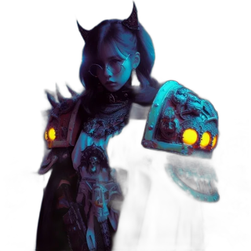 robot, mask, weapon, staff transparent PNG cut-out