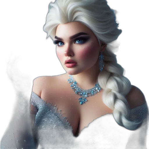 jewelry, crown, face, fantasy art transparent PNG cut-out