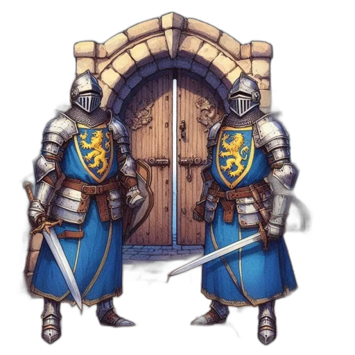 sword, staff, weapon, crown transparent PNG cut-out