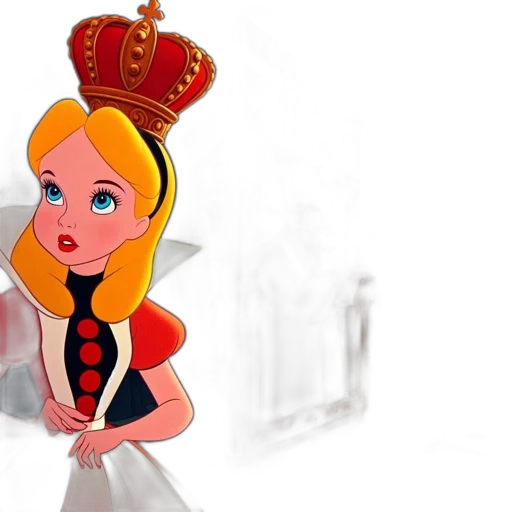 crown, jewelry, dress, 3d render transparent PNG cut-out