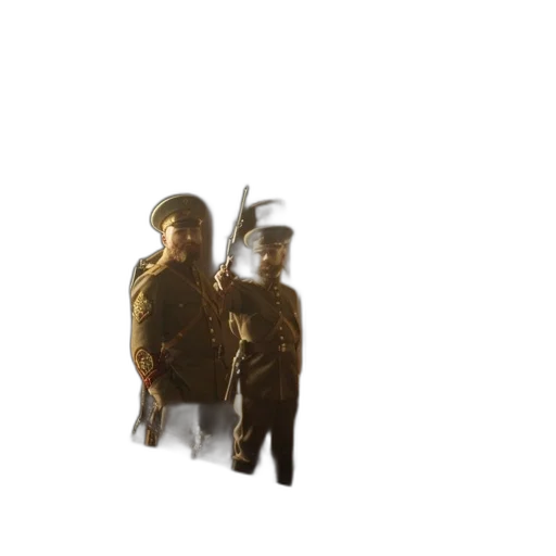 hat, jacket, staff, weapon transparent PNG cut-out