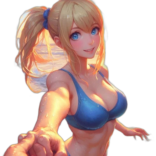 weapon, staff, anime, fantasy art transparent PNG cut-out