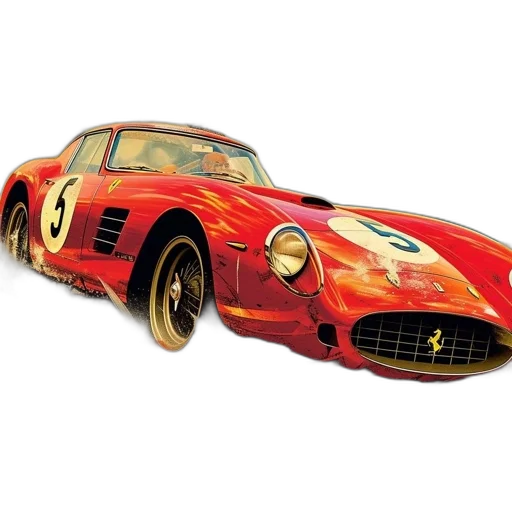 car, animal, photorealistic, 3d render transparent PNG cut-out