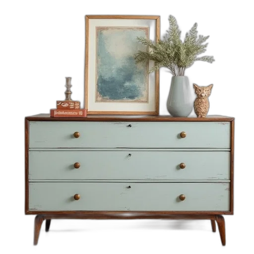 furniture, earth tones, pastel, old transparent PNG cut-out