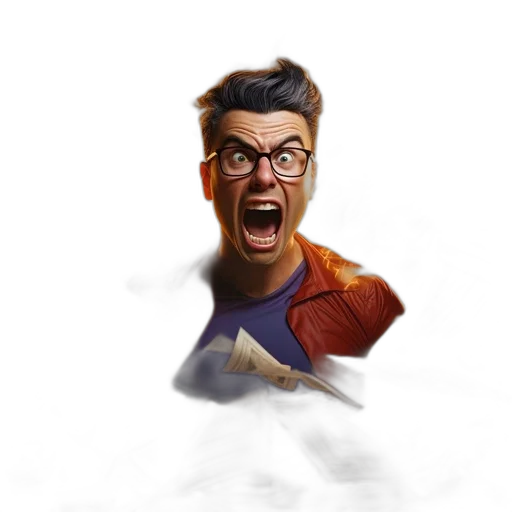 face, staff, creature, animal transparent PNG cut-out