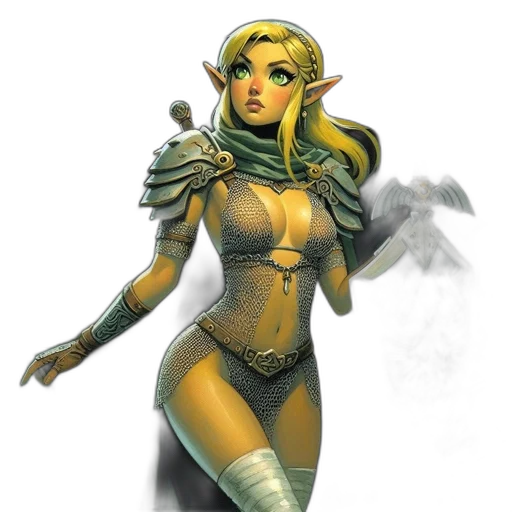 staff, concept art, fantasy art, comic book art transparent PNG cut-out
