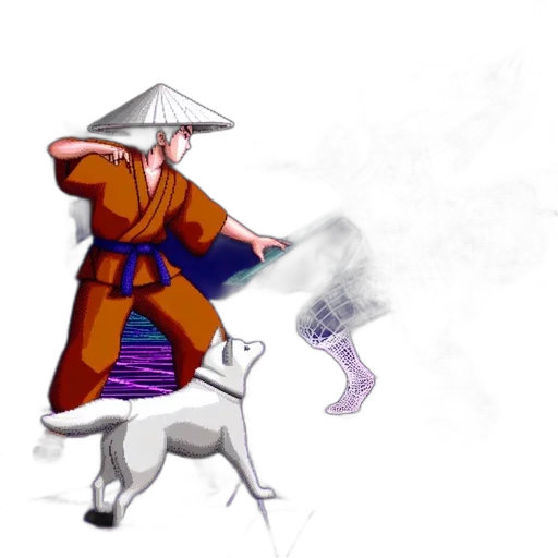 staff, dragon, umbrella, mask transparent PNG cut-out