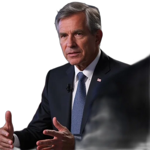 fox, news, anchor, interview transparent PNG cut-out