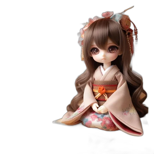 staff, dress, fantasy art, 3d render transparent PNG cut-out
